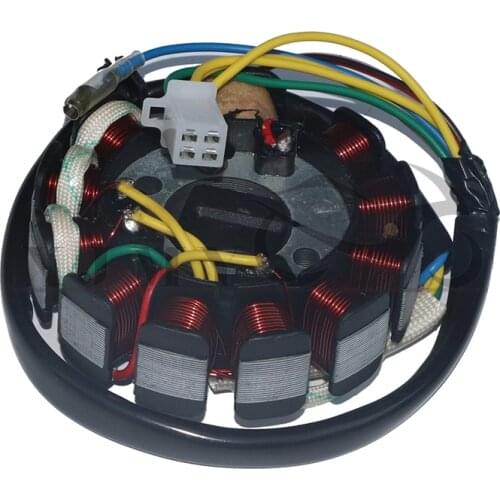 DC ignition stator magnetic coil generator 11 poles suitable for GY6125cc 150cc Chinese scooter moped ATV four-pocket bicycle