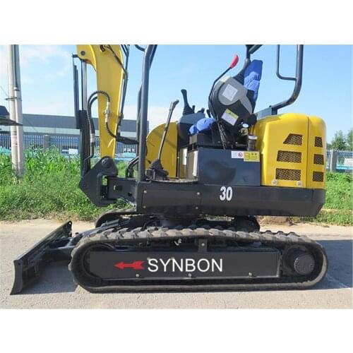 SYNBON Mini Digger Excavator 3Ton SY603 With desiel engine For Garden And Construction