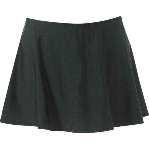 Women Bikini Bottoms Tummy Swimsuit Solid Swim Briefs Skirt Plus Size Short Beach Dress Swimwear Pants Swimsuit