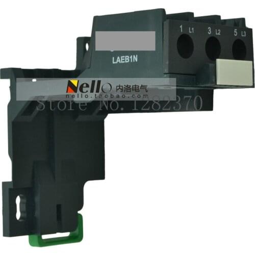 [ZOB] original thermal relay mounting base LAEB1N independent rail mount applicable LRE01-35N --10pcs/lot