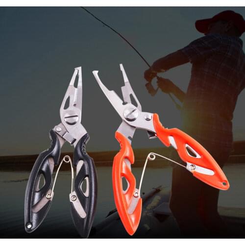 Fishing Plier Scissor Braid Line Lure Cutter Hook Remover etc. Fishing Tackle Tools Cutting Fish Use Tongs Multifunction Pliers