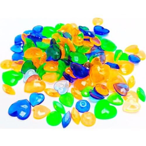 1000 PCS 9-13mm Crystal patch paste DIY handmade Wiggly Googly Bear Doll notebook Scrapbooking (You need use glue to stick it)