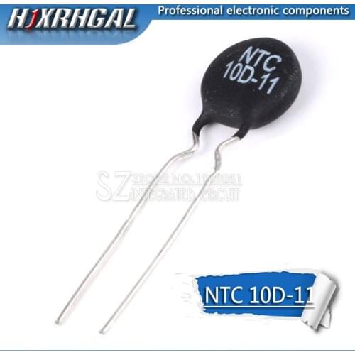 20pcs NTC Thermistor Resistor NTC 10D-11 Thermal Resistor hjxrhgal
