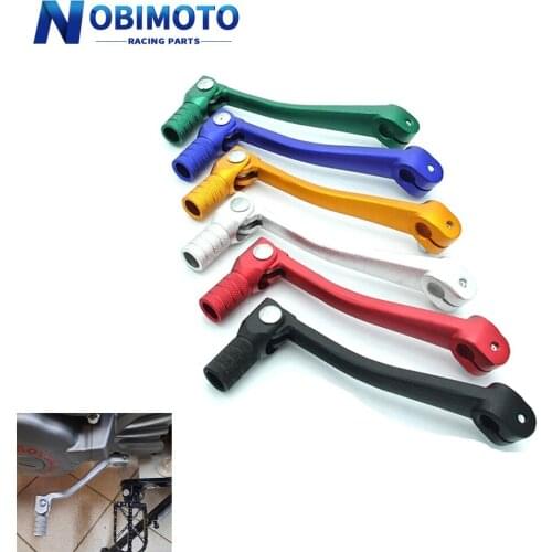 CNC Aluminum Folding Gear Shift Lever High Quality Gear Shift Lever Fit For 100cc-250cc Engines Pit Dirt Bike Motocross 2CNC-208