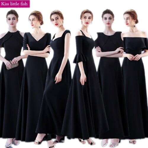 Free shipping Cheap Black Long homecoming dresses Special occasion dresses