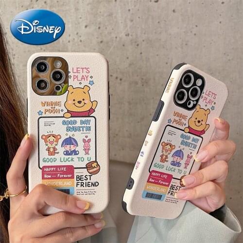 Disney Phone Case for IPhone 6S/7/8P/X/XR/XS/XSMAX/11/12Pro/12mini Pooh Phone Case Cover