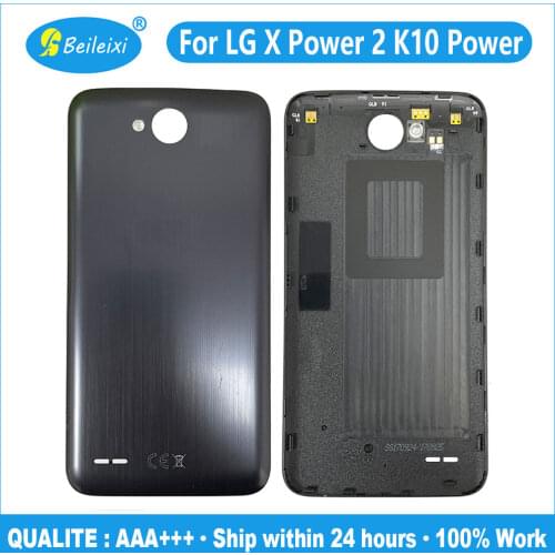 For LG X Power 2 M320TV X500 M320 M320F M320N Battery Back Cover Rear Door Housing Case Durable Back Cover For X power 3 X510WM