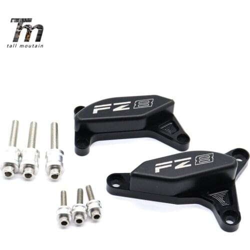 For YAMAHA FZ8 FZ-8 2010 2011 2012 2013 FZ8 FZ-8 FAZER MOTORCYCLES ACCESSORIES LEFT & RIGHT Side Sliders ENGINE CASE SLIDER