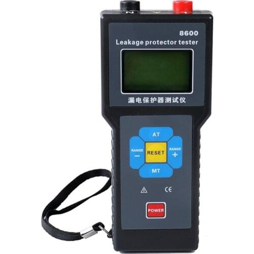 ETCR8600 Leakage Protector Tester Waterproof Dustproof High Brightness LED Light 360 Degrees