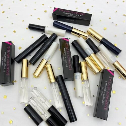 10/30/50/70/100PC Wholesale Professional False Eyelashes Glue Imported from Korea Top Quality Eyelashes Glue for Eyelash Makeup