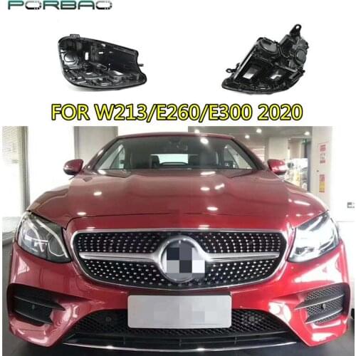 Headlight housing base For W213 LED 2020 Car rear base Replacement Headlight back base