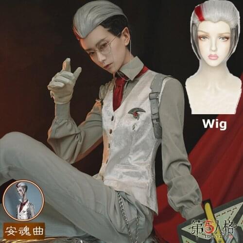 Game Identity V The Soul of Umbrella Wu Chang Cosplay Costume Requiem Skin fashion Uniform Halloween Costumes for women adults