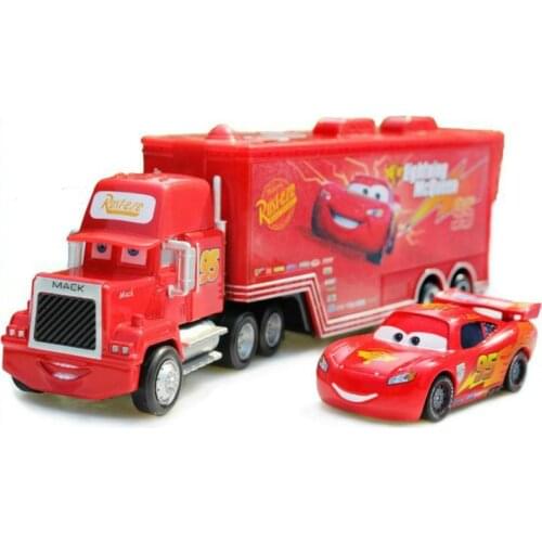 Disney Pixar Cars Mc Queen Metal Pixar Cars Truck McQueenes Diecast 1:55 Metal Toy Car Model Children Toy Action Figures Toys