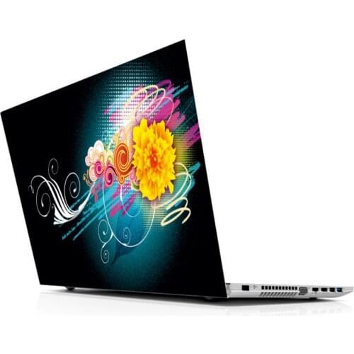 Sticker Masters Floral Color Laptop Sticker universal laptop skin for 13 14 15 15.6 16 17 19 "inc notebook decal for Mac, asus, HP