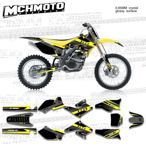 MCHMFG Fairing Sticker for SUZUKI RMZ250 2004 2005 2006 Motocross Decals