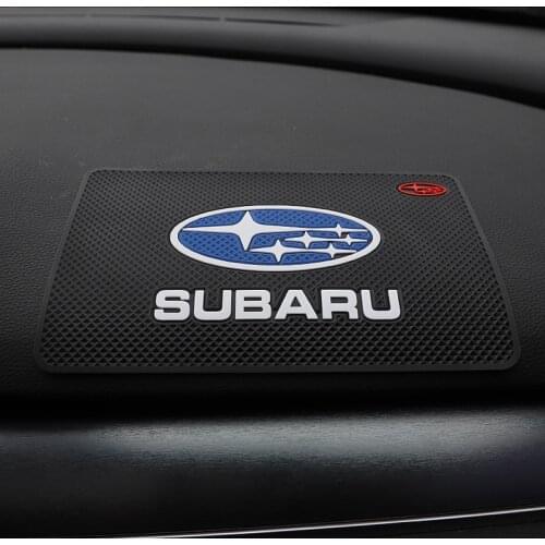 1Pcs Car Dashboard Non-Slip Mat PVC Silicone Anti-Slip Pad For Subaru Legacy Impreza Forester Mpreza Tribeca XV BRZ WRX Ascent