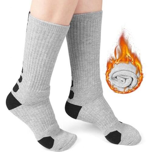 1 Pair Women Men Socks Sports Cycling Soft Anti Slip Breathable Sweat-absorbing Soccer Stockings Ribbed Outdoor Football Socks