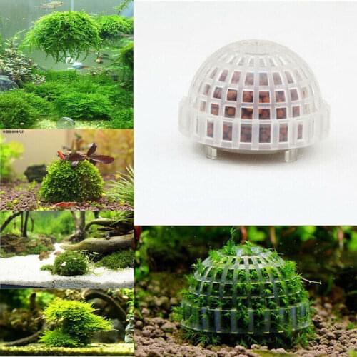 New Plastic Aquarium Decoration Live Plants Fish Tank Media Moss Ball Filter for Fish Tank Aquatic Pets Mineral Balls Ornaments