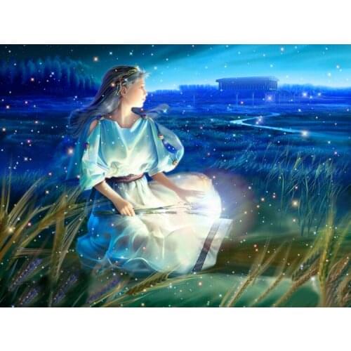 Virgo Twelve constellations The wooden puzzle 1000 pieces ersion jigsaw puzzle white card adult childrens educational toys