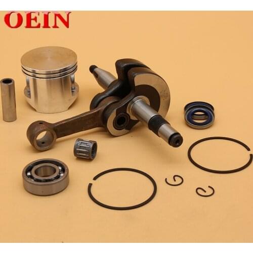 Crankshaft Bearing Oil Seal & BIG BORE 48/50mm Piston Set ForHUSQVARNA 365 362 371 372 XP Garden Chainsaw Engine Spare Parts