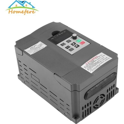 VFD XSY-AT1 Frequency Converter 220V 1.5KW/2.2KW/4KW 220v 1P input 3P OUT frequency Inverter for Speed Motor Controller