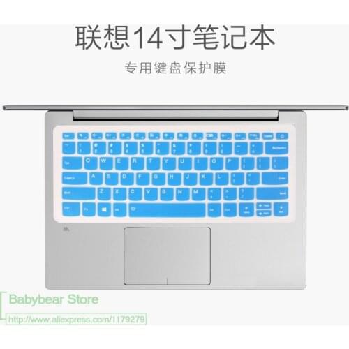 Silicone Keyboard Cover Skin Protector for lenovo Ideapad 320-14ISK 320S-14IKB 320S-14IKBR 320 320s 14ISK 14IKB 14IKBR Laptop