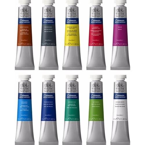 Winsor & Newton Cotman Watercolour Paint Tube 21ml 40 colors