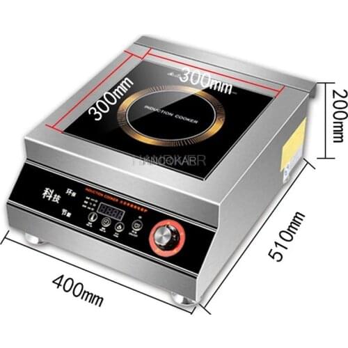 5000W Household High-Power Induction Cooker Commercial Plane Authentic Knob Type Restaurant Cooking Stove5000w Household
