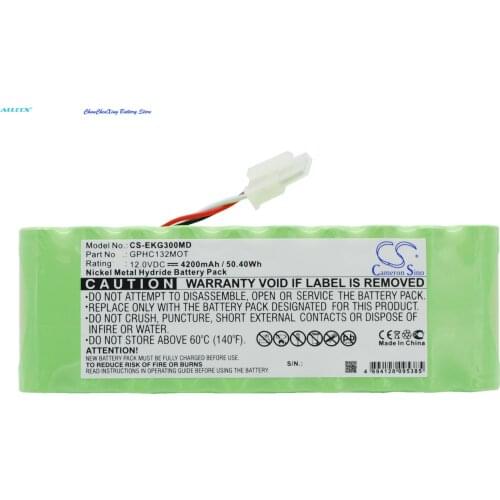 Cameron Sino 4200mAh Battery GPHC132MOT for Bionet EKG3000