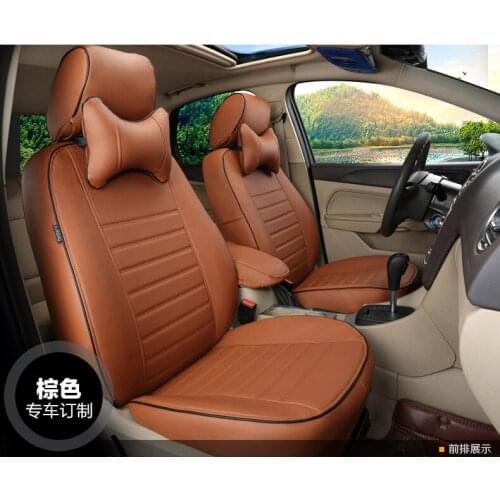 TO YOUR TASTE auto accessories custom luxury leather CAR SEAT COVER durable for Chevrolet Lova RV Trax Cavalier Equinox Spark