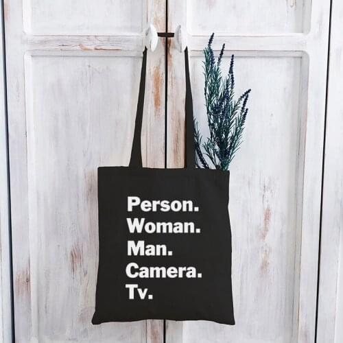 Person Woman Man Camera TV Shirt Harajuku Trump 2020 Clothes Didn't Mean What Trump Tshirt Women Vintage Clothes 90s