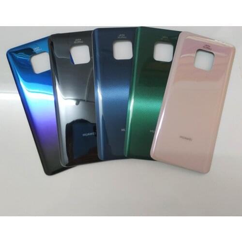 For Huawei Mate 20 Pro Back Glass Battery Cover Rear Door Mate20 Pro Battery Cover Housing Panel Back Case Replacement +Adhesive