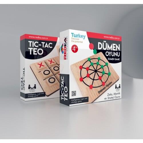Redka Rudder Game and Tic Tac Teo Game (2 Game)