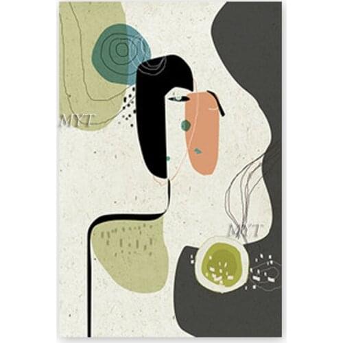 Copy Famous Abstract Art Handmade Oil Painting Canvas Paintings Wall Pictures Art Wall Artwork For Dining Room Decoration