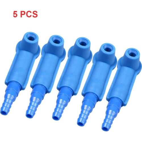 Oil Pumping Pipe Car Brake System Fluid Connector Oil Drained Quick Exchange Tool Oil Filling Equipment Blue Brake Oil Exchange