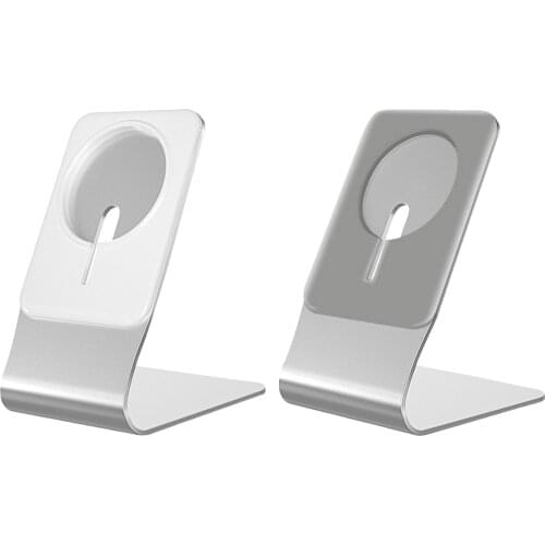 Non-slip Magnetic Aluminum Alloy Stand Holder for MagSafe Charger Protective