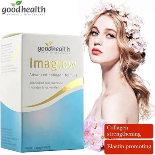 NewZealand Good Health Imaglow Advanced Marine Collagen Formula Skin Nutrition 60 capsules Antioxidant for Youthful Looking Skin