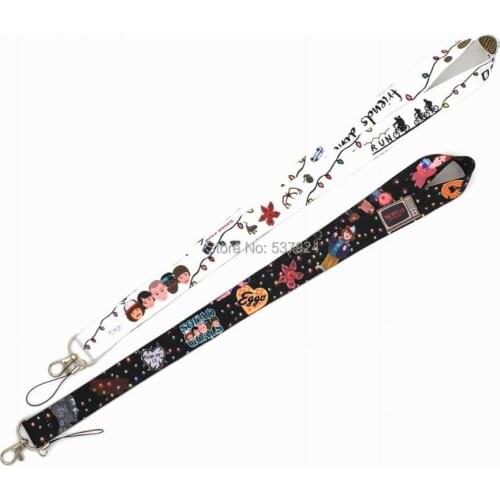 New 20Pcs 2 Styles Will Mike Joyce Jonathan Hopper Key ID Card Cell Phone Neck Strap Lanyard W