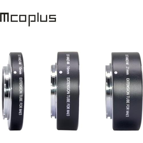 Mcoplus Auto Focusing Macro Extension Lens Tube Ring 10mm 16mm 21mm for Panasonic Olympus Micro 4/3 M4/3 Mount Camera