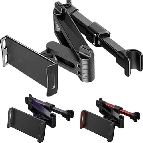Adjustable Car Seat Headrest Mount Folding Tablet Phone Holder Bracket Stand