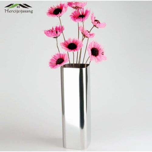 Flowers Vases Table Centerpiece Vase Wrought Iron Type Geometric Shape Flower Holder for Home/Wedding Decoration Best Gifts G063