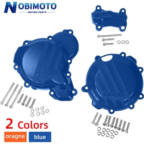 Clutch Guard Water Pump Cover Ignition Protector For XC XCW XC-W TPI SX For Husqvarna TX TE TC 250 300 250i 300i Motor Part