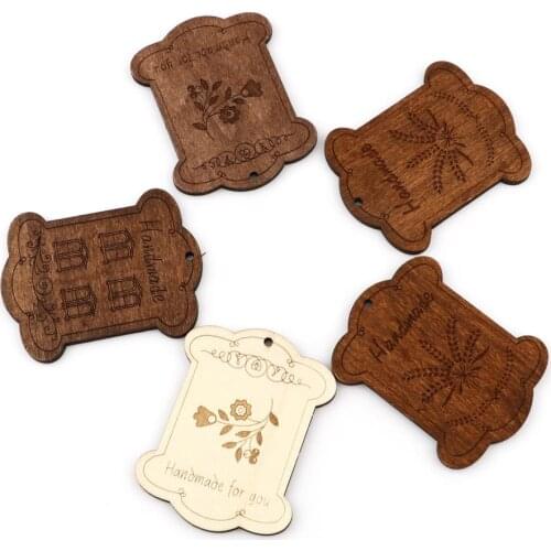 10 Pcs Embroidery Thread Holder Floss Craft Bobbin Cross Stitch Storage Holder Wooden Sewing Thread Board Card Thread Organizer