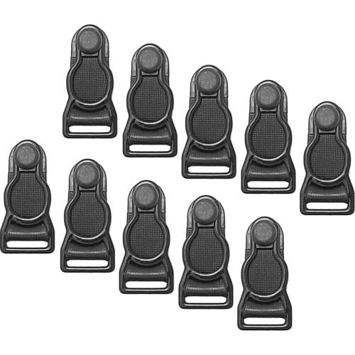 10x Leg Garter Straps Thigh High Stockings Garter Belt Metal Clips 12mm tockings Suspenders Women Belt Accessory