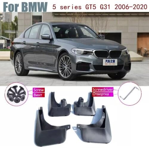 Fender Mud Flaps Guard Splash Flap Mudguards Accessories Car Mudflap For BMW G30 5 series E60 E61 F10 F11 G31 F07 GT5 2020-2006