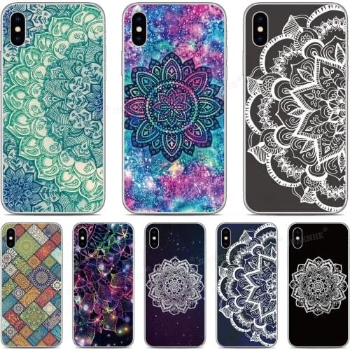 Mandala Flower Cover For ZTE Blade A7 A5 A3 L8 2019 2020 Axon 11 SE 10 Pro 5G A7s V10 V2020 Vita 20 Smart Libero S10 Phone Case