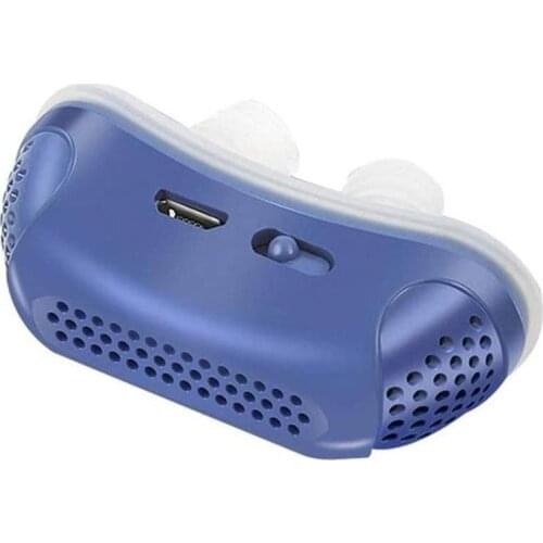 Electric Anti-snoring Device Household Silicone Anti Snore Nose Clip Nasal Dilator Professional Sleep Aid Unisex