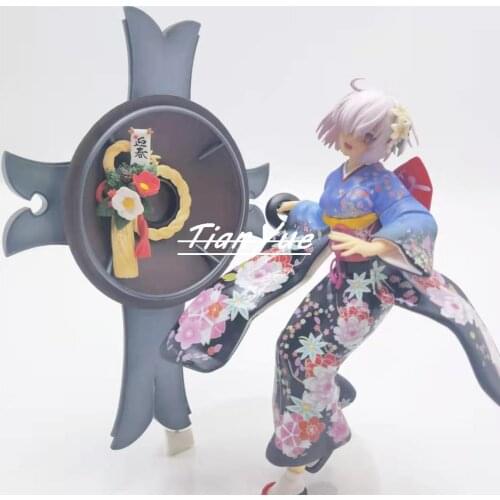 Saber Fate Grand Order FGO Shielder Mother Mash Kyrielight 25CM PVC Action Figure Toy Collection Model Gift
