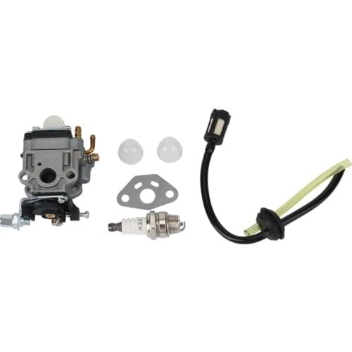 GTBL Hole Diameter Carburetor with Fuel Line Filter Assembly for 1E36F 1E32F 1E34F Brush Cutter Grass Trimmer Hedge Trimmer
