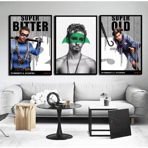 Classic Umbrella Academy Movie Series Bedroom Wall Living Room Home Furnishing Quality Canvas Painting Art Deco Poster